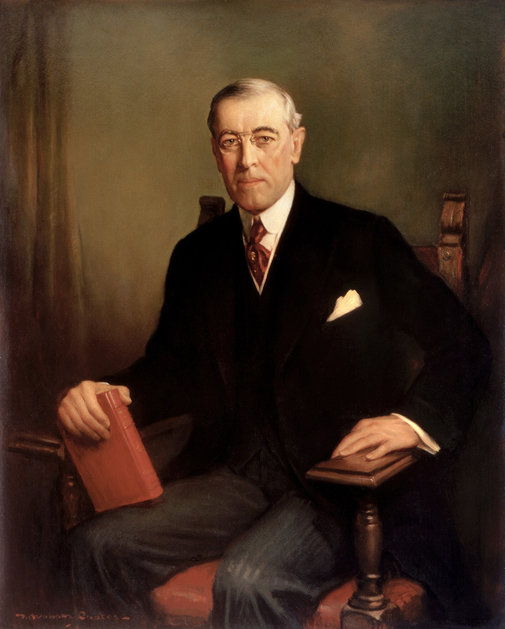 President Woodrow Wilson in 1913