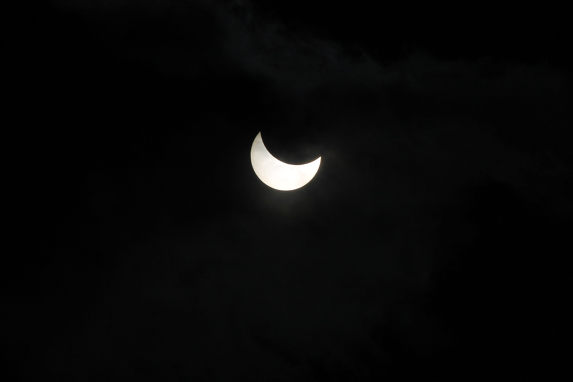 Solar eclipse in Kiev
