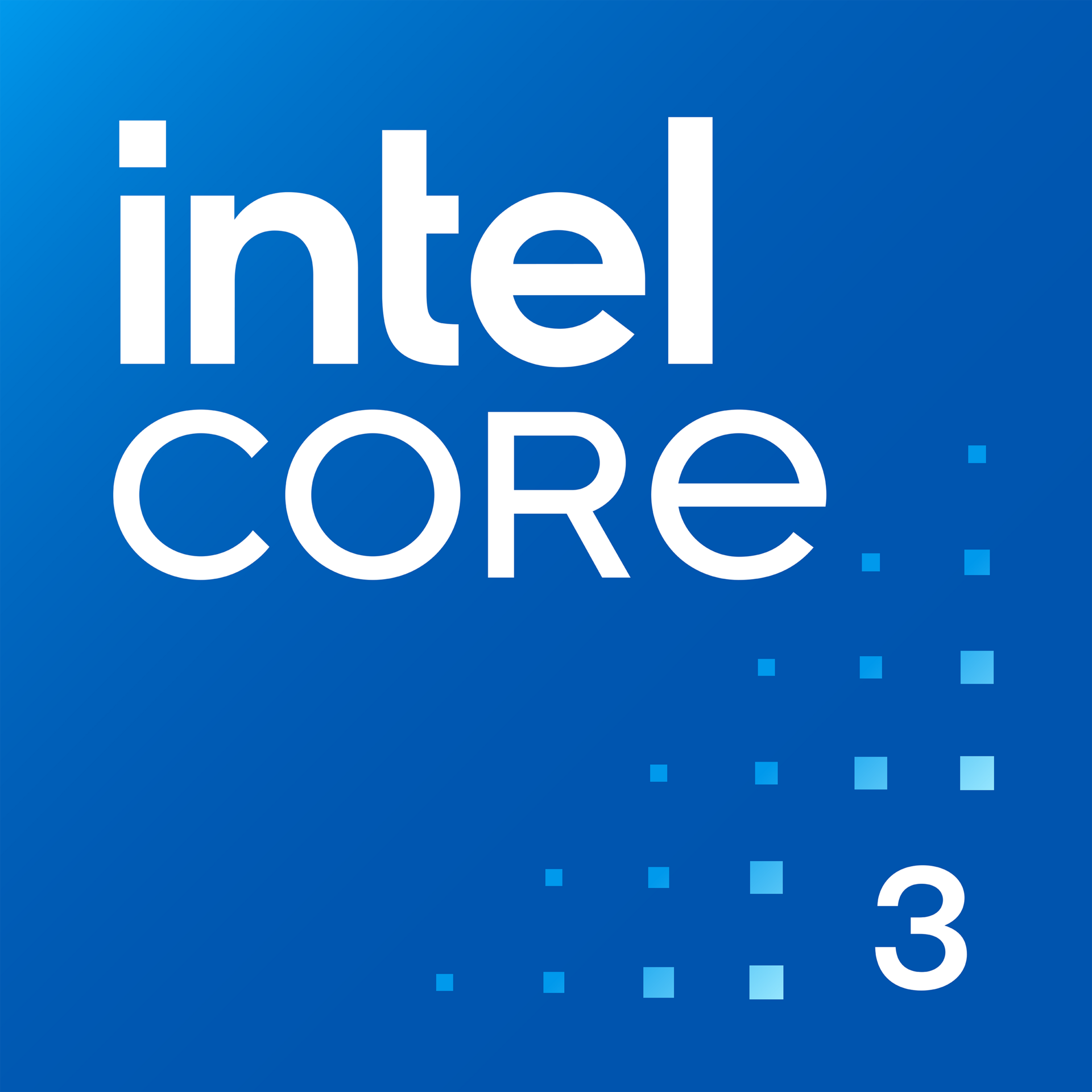 Intel Core 3 Badge